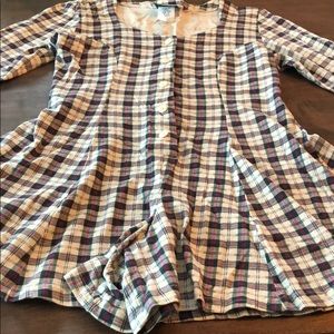Vintage Plaid Romper!
